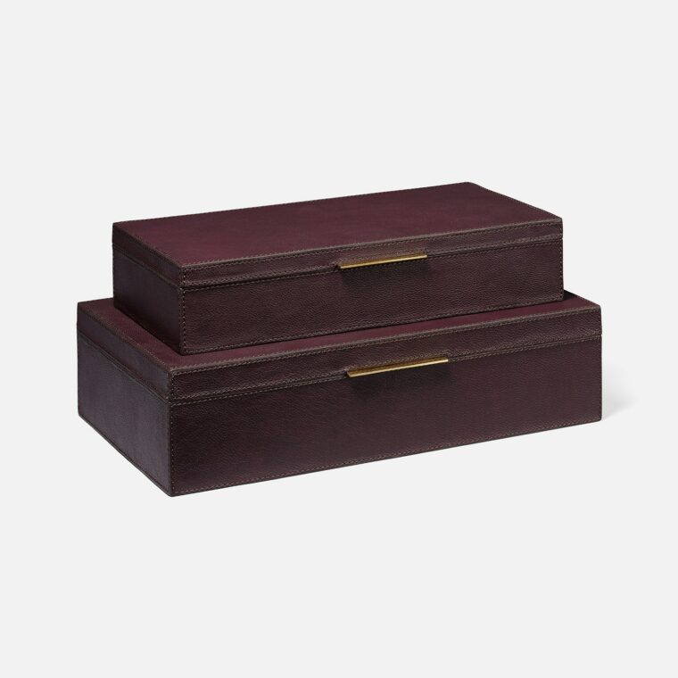 Rally Hide or Leather Boxes