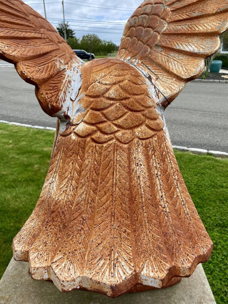 Vintage Cast Iron Eagle