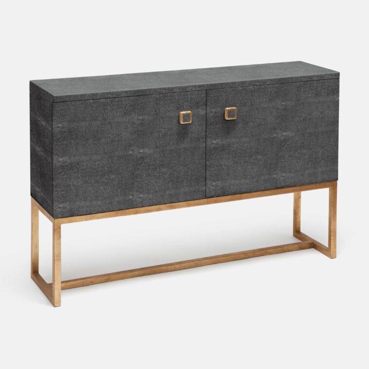 2 Door Kincaid Faux Shagreen Buffet - Image 20