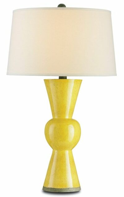 Mid-Century Modern Hourglass Table Lamp