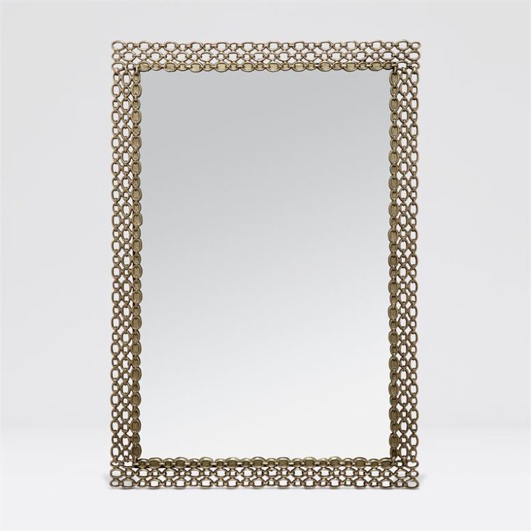 Chain Link Metal Mirror