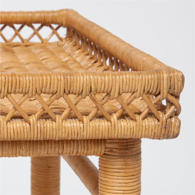 Layla Large Rattan Side Table - Image 3