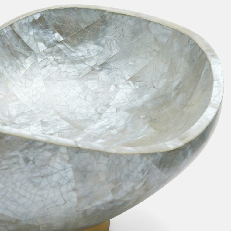 Curved Oval Shell Bowls
