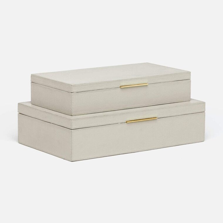 Rally Hide or Leather Boxes