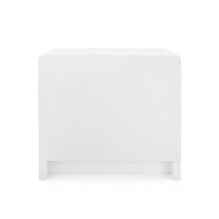 Bryson Linen 3 Drawer Side Table - Image 5