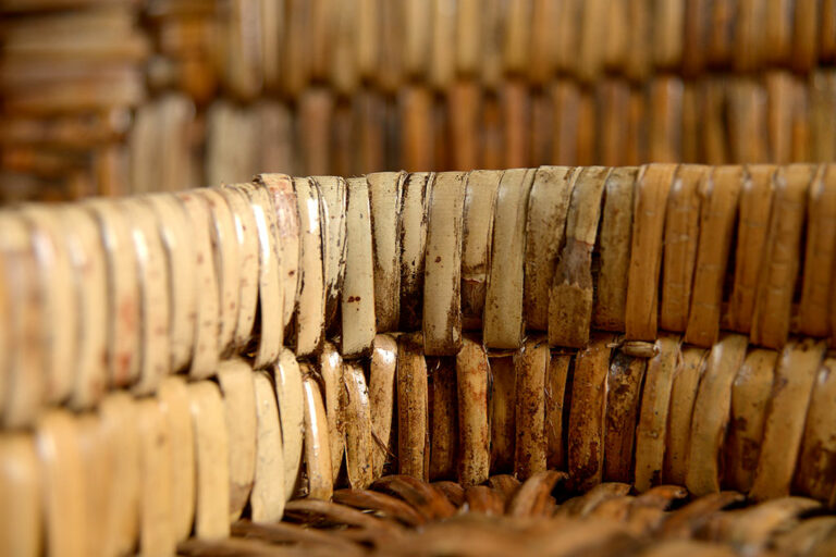 Large Rattan Woven Trays - Mecox Gardens