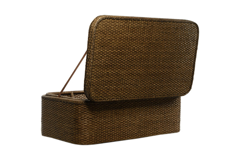 Saranac Woven Trunk Coffee Table Mecox Gardens