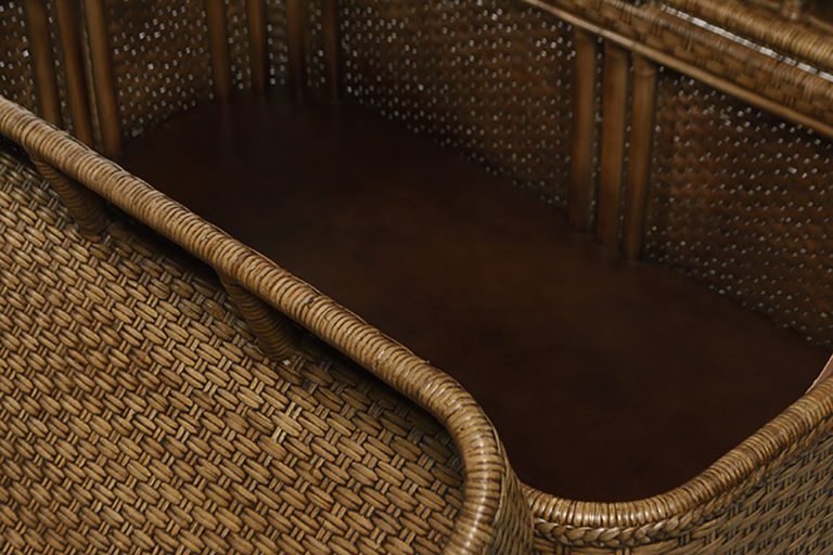 Saranac Woven Trunk Coffee Table Mecox Gardens