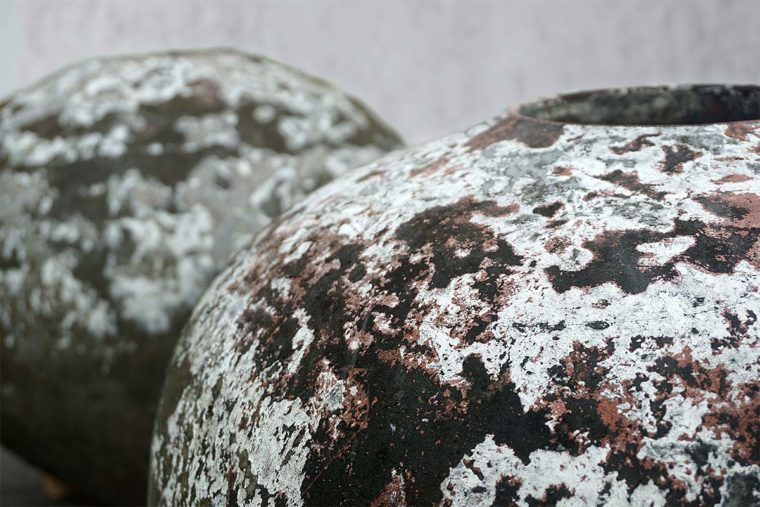Aged Terracotta Vase Mecox Gardens