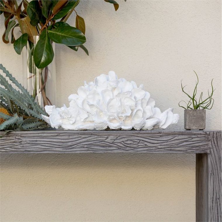 Resin Oyster Shell Sculpture - Image 5