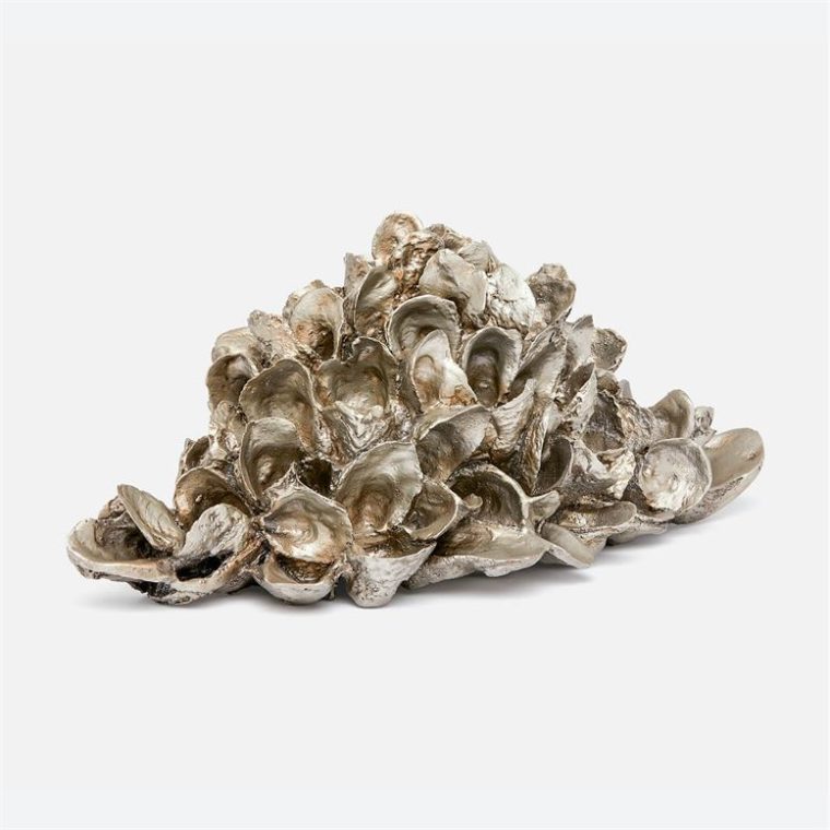 Resin Oyster Shell Sculpture - Image 3
