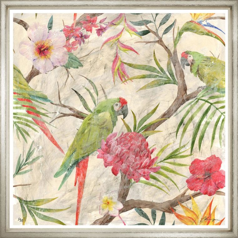 Tropical Bird Framed Print