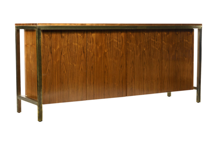 Jason Wood and Brass 4 Door Buffet - Image 3