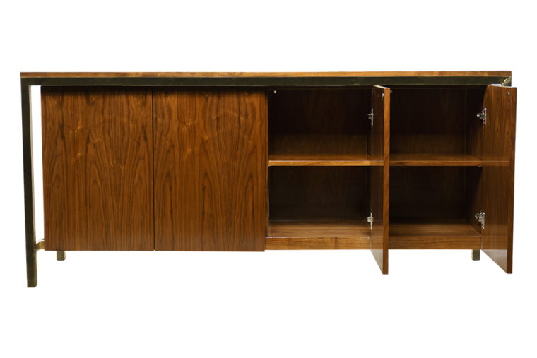 Jason Wood and Brass 4 Door Buffet - Image 2