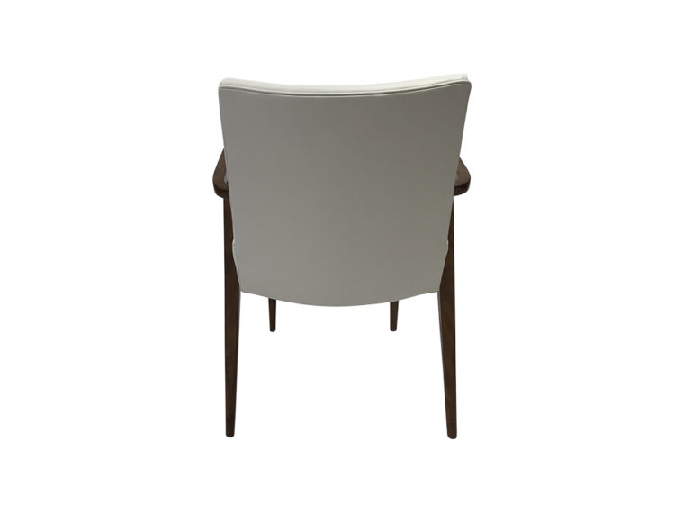 Reedition Mid-Century Style Leather Dining Chair - Image 8
