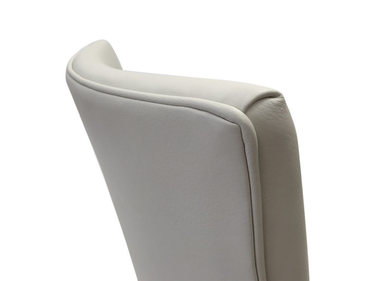Reedition Mid-Century Style Leather Dining Chair - Image 9