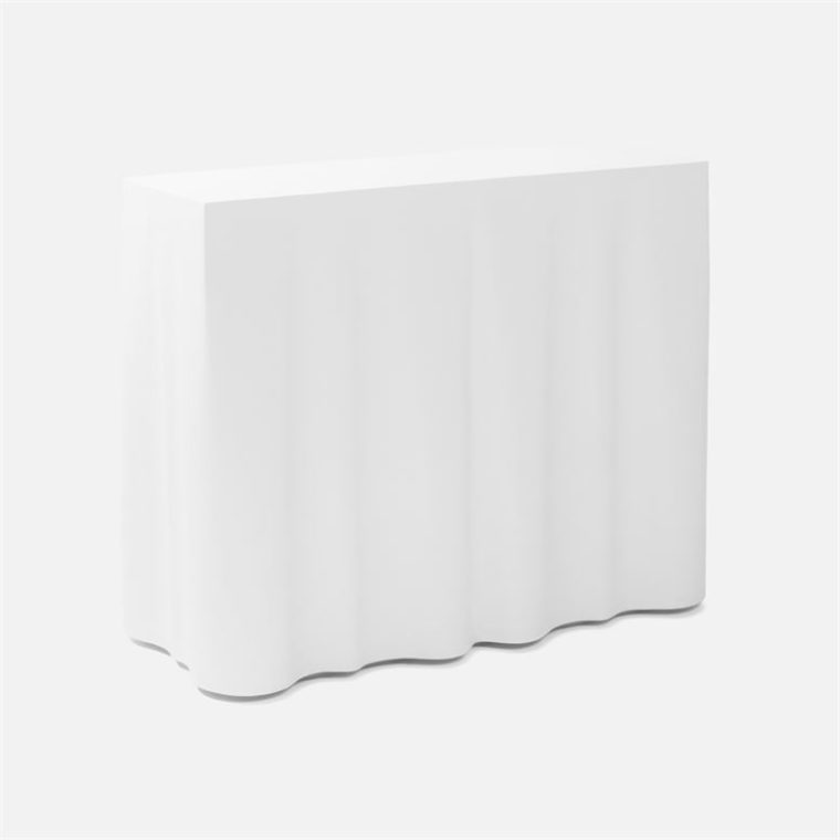 Cascading White Console