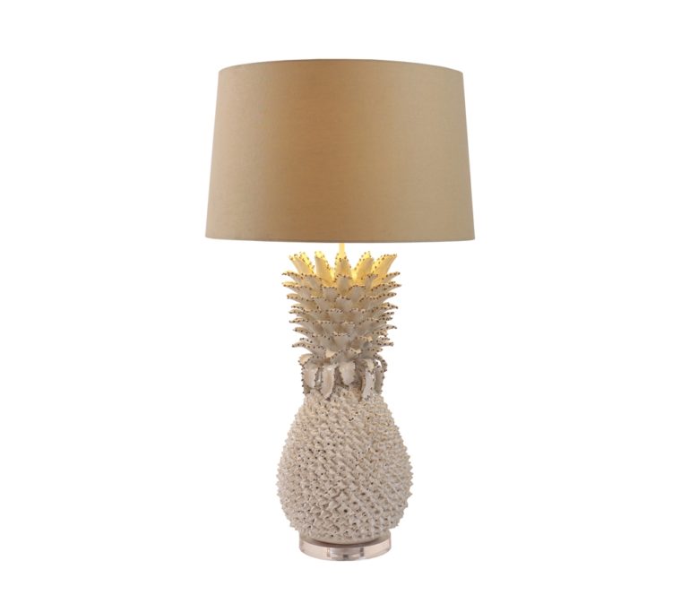 Extra Large Ceramic Pineapple Lamp - Image 2