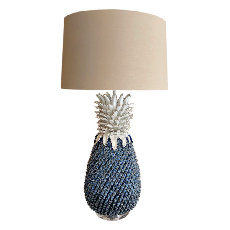 Extra Large Ceramic Pineapple Lamp