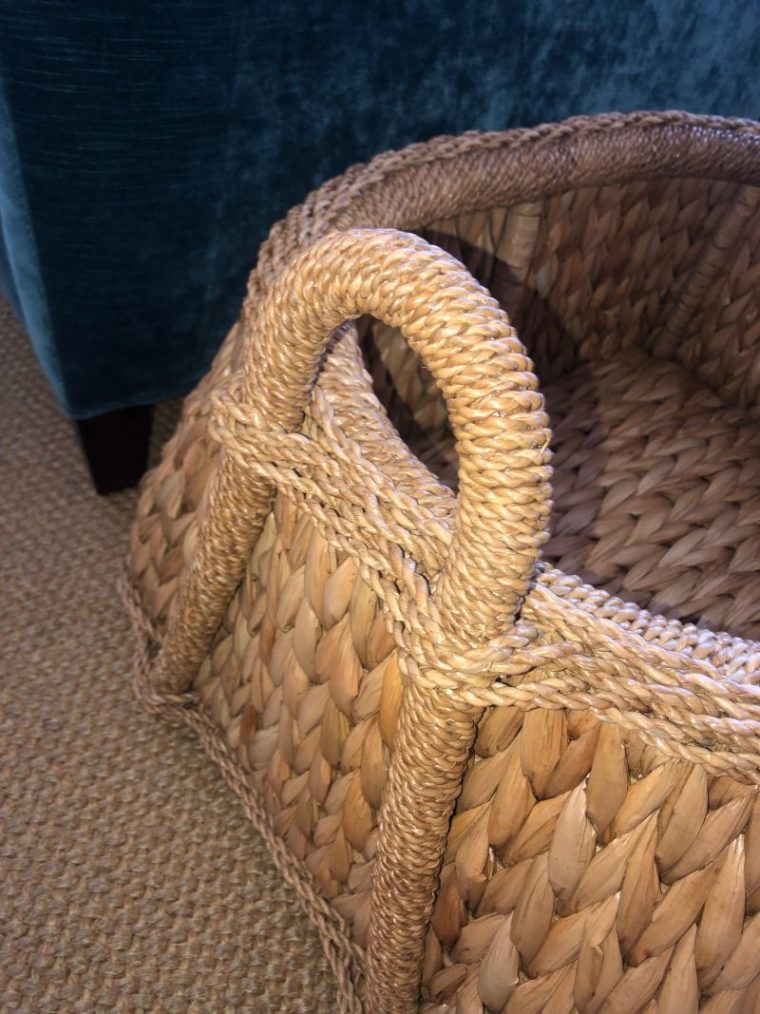 Seagrass Rush Melon Basket - Image 3