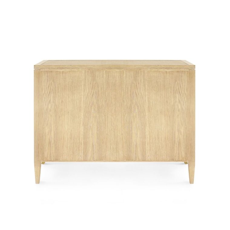 Natural Oak and Jute Dresser - Image 6