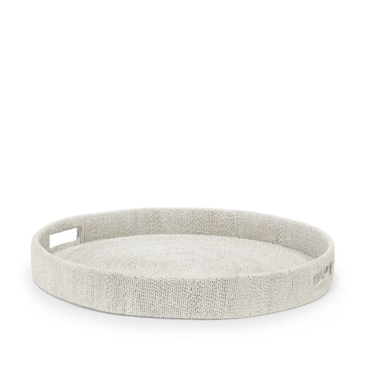 Round Seagrass Rope Trays - Image 3