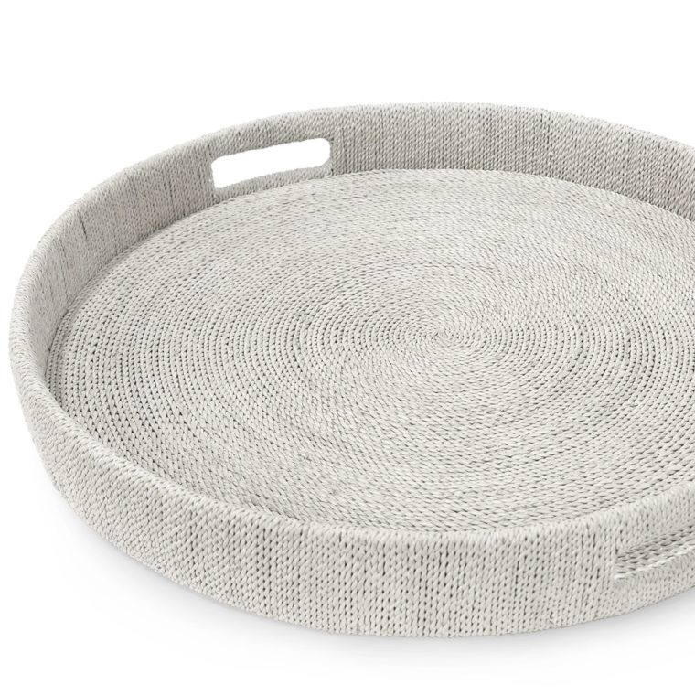 Round Seagrass Rope Trays - Image 4