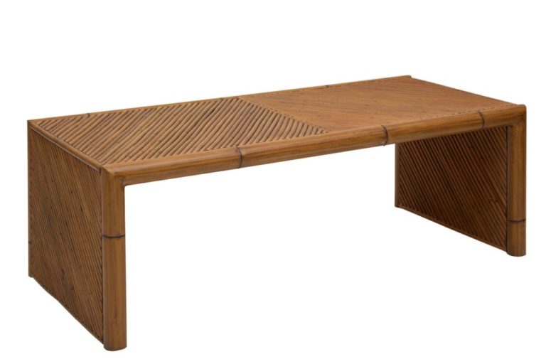 Perkins Bamboo Coffee Table Mecox Gardens