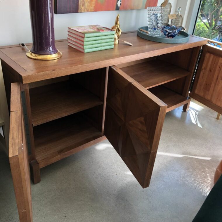 Dark Walnut Quadrant Buffet - Image 7