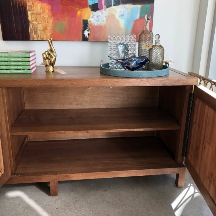 Dark Walnut Quadrant Buffet - Image 8