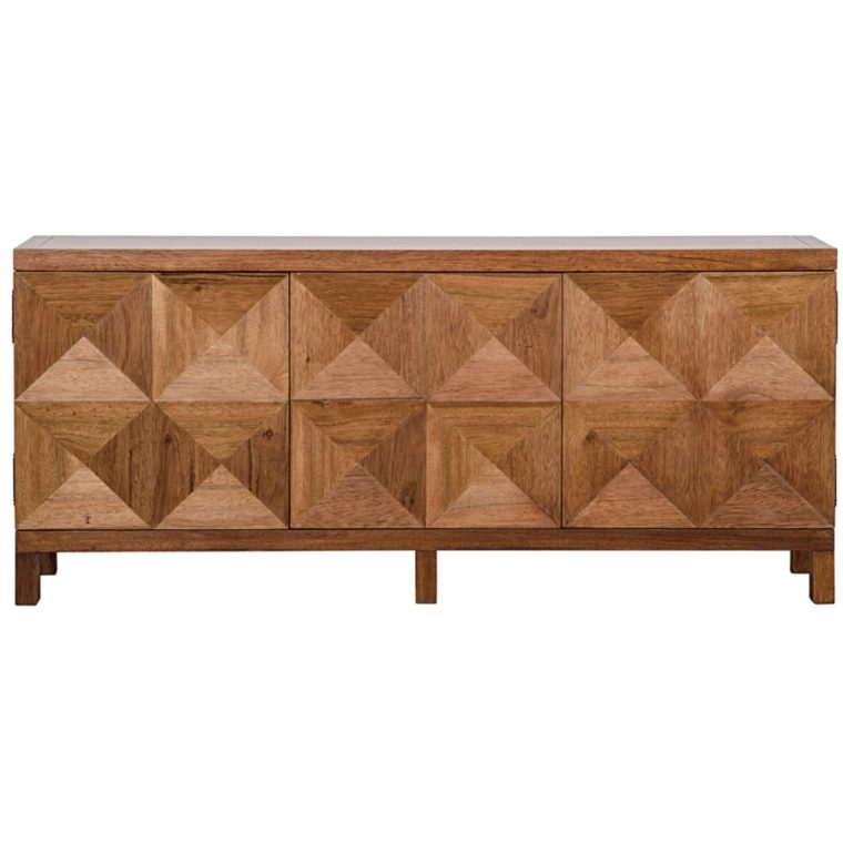 Dark Walnut Quadrant Buffet