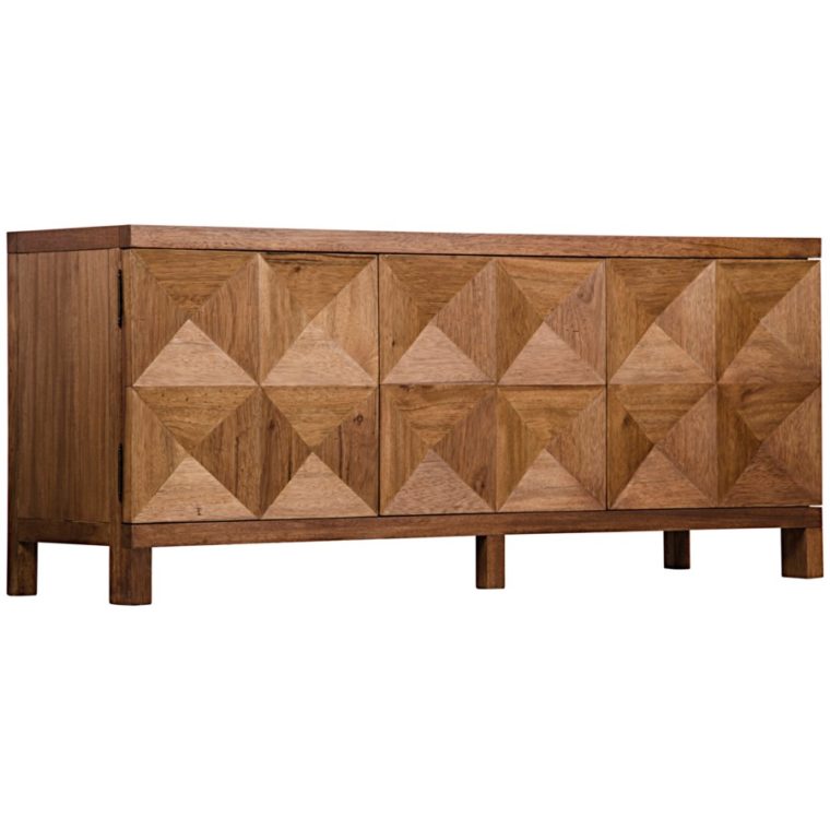 Dark Walnut Quadrant Buffet - Image 2