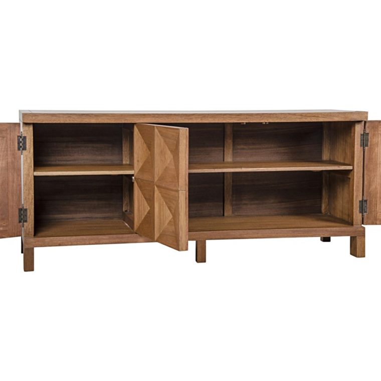 Dark Walnut Quadrant Buffet - Image 3