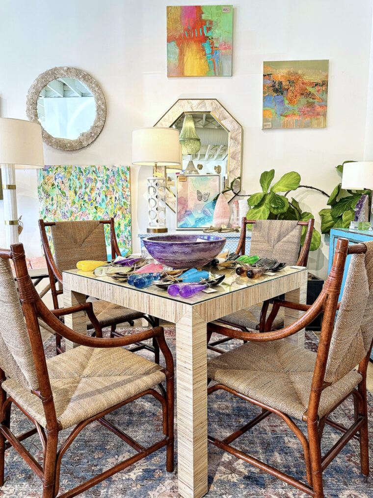 Charlotte Tortoise Rattan Arm Chair