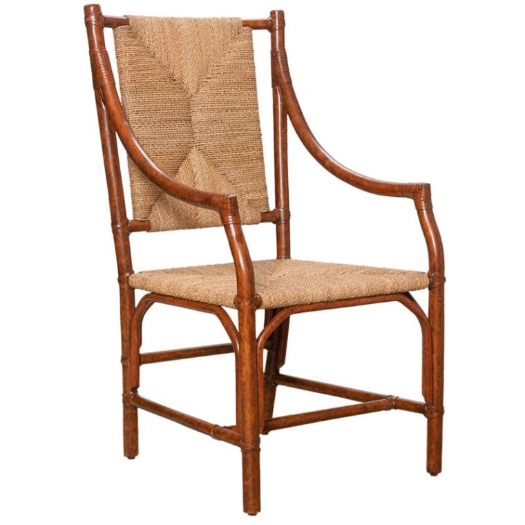 Charlotte Tortoise Rattan Arm Chair