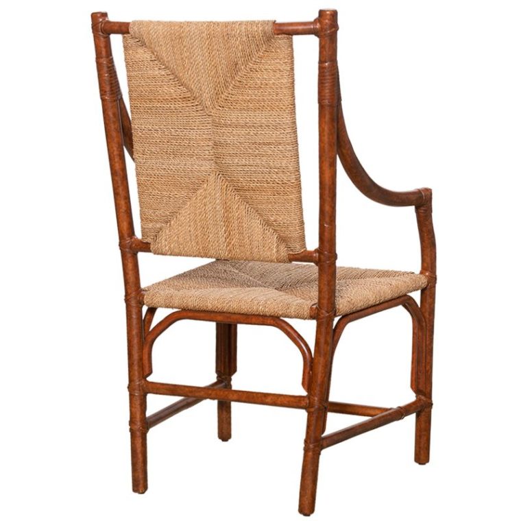 Charlotte Tortoise Rattan Arm Chair - Image 4