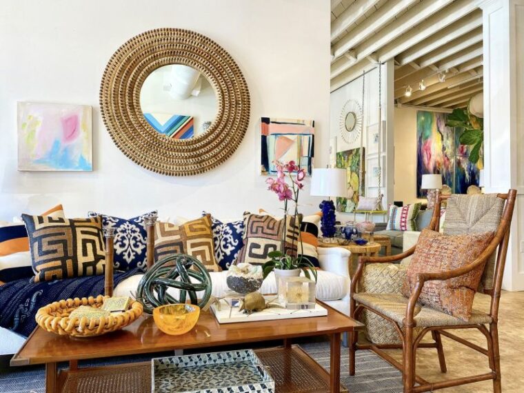 Charlotte Tortoise Rattan Arm Chair - Image 9