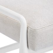 Modern White Lacquered Side Chair - Mecox Gardens