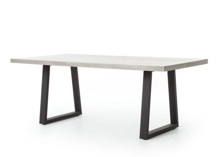 Outdoor Lavastone Dining Table