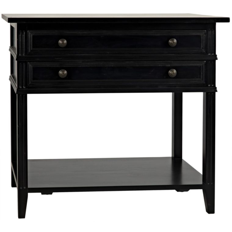 Classic 2 Drawer Side Table