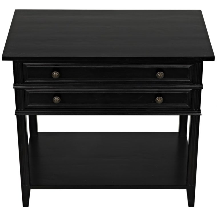 Classic 2 Drawer Side Table - Image 3