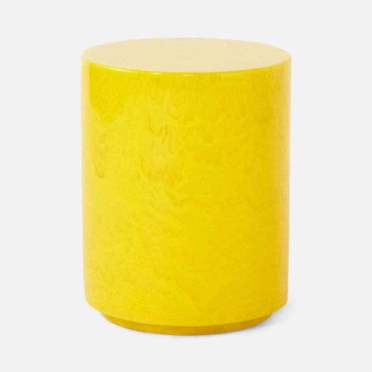 Outdoor Translucent Cast Resin Stool - Image 8