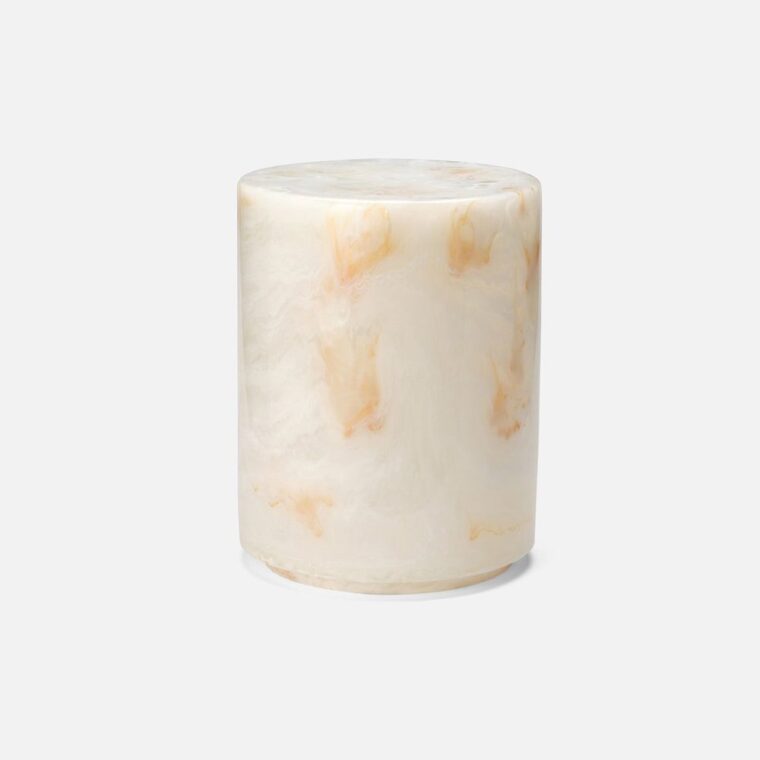 Outdoor Translucent Cast Resin Stool - Image 13