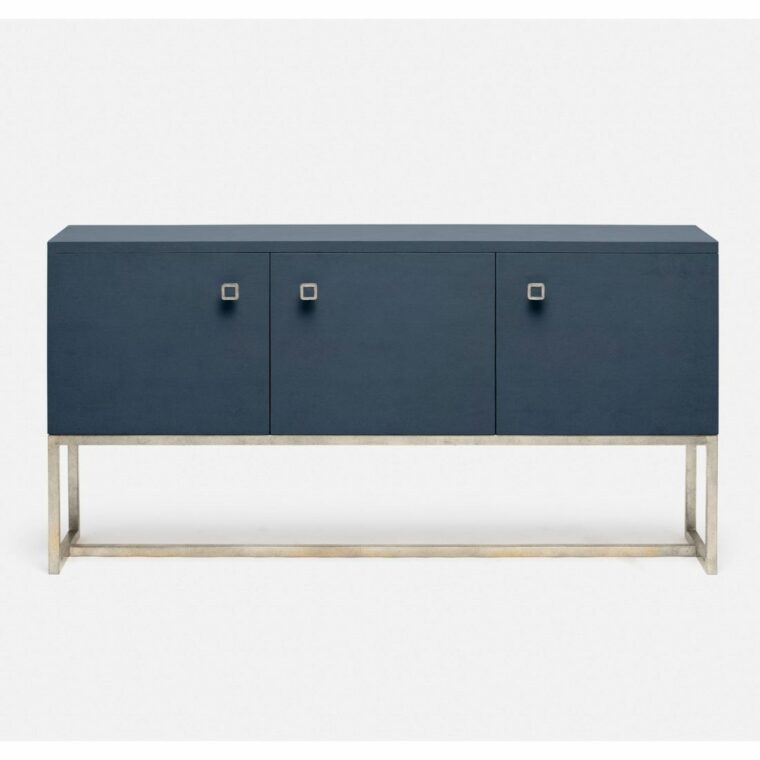 3 Door Kincaid Faux Shagreen Buffet - Image 10