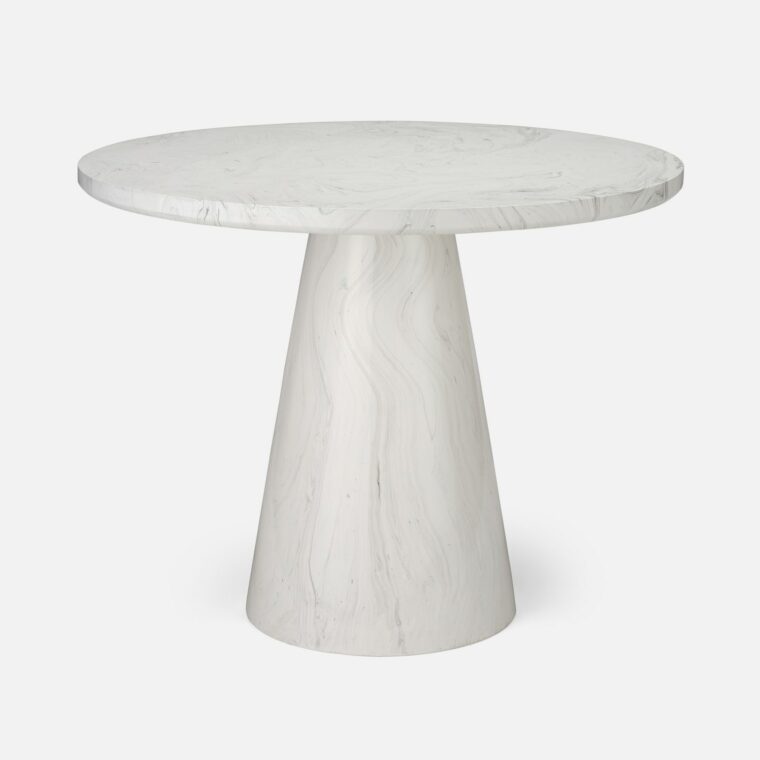 Swirl Lacquered Resin Hall Table