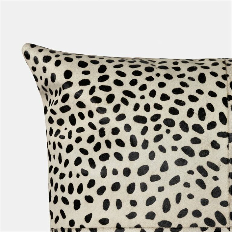 dalmatian print pillow