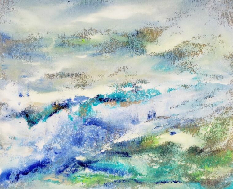 A Walk in the Clouds Original Art
