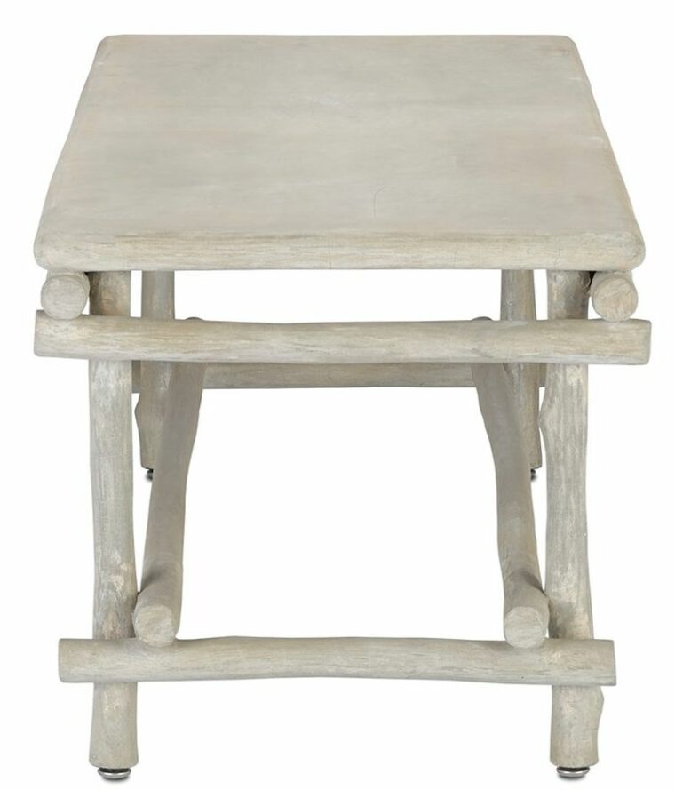 Faux Bois Stick Bench - Image 3