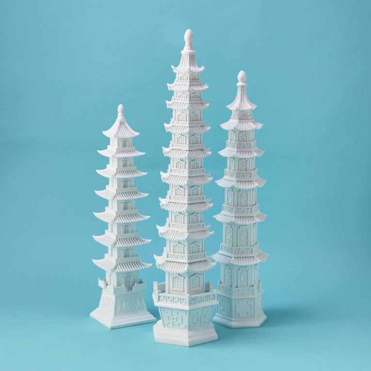 large resin garden pagoda