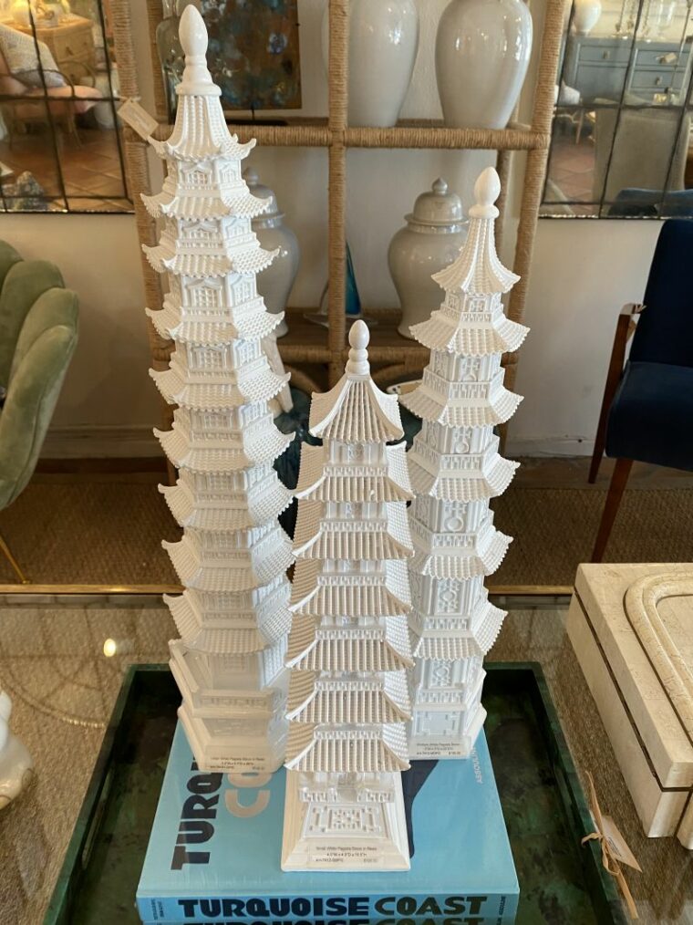 resin garden pagoda